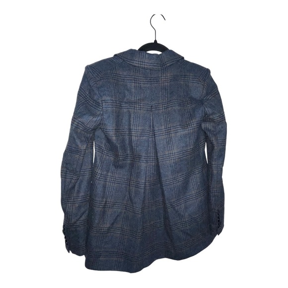 VERONICA BEARD Yareli Gray Wool Houndstooth Blazer Dickey Jacket Size 00 - Picture 13 of 15